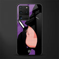 smoking batman glass case for samsung galaxy s20 ultra image
