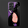 smoking batman glass case for samsung galaxy s21 ultra image