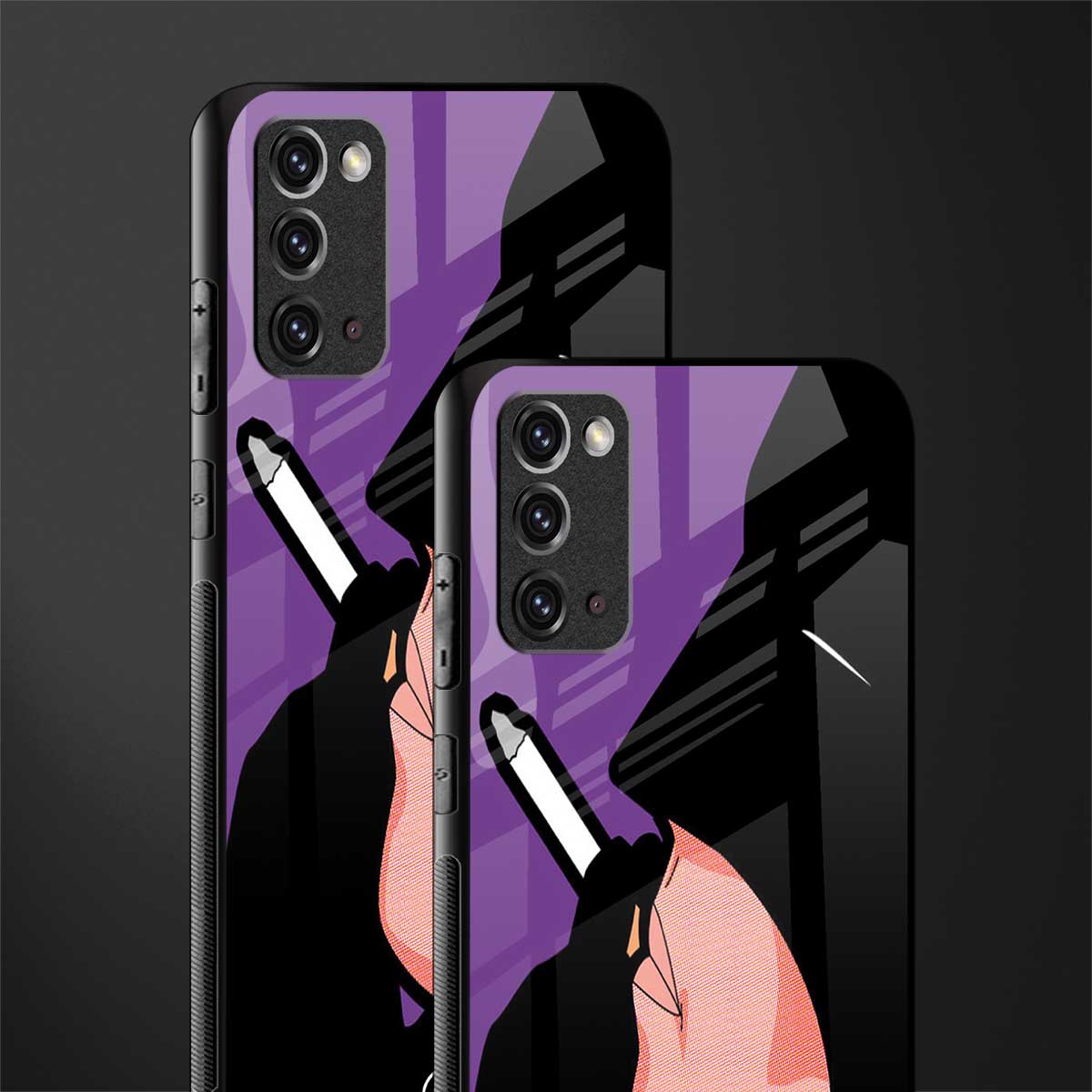 smoking batman glass case for samsung galaxy note 20 image-2