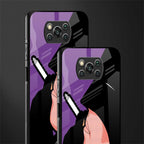 smoking batman glass case for poco x3 pro image-2