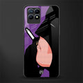 smoking batman glass case for realme 8i image