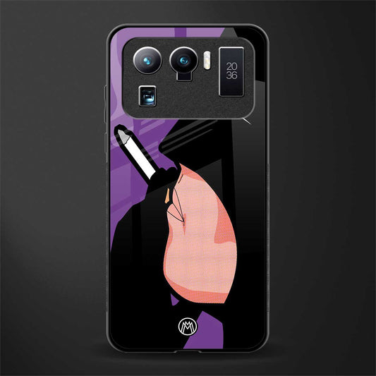 smoking batman glass case for mi 11 ultra 5g image