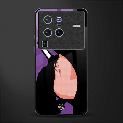 smoking batman glass case for vivo x80 pro 5g image