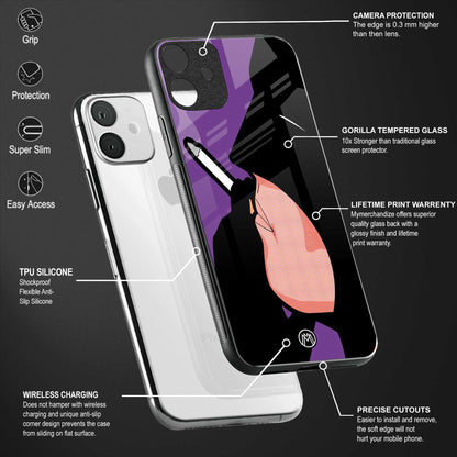 smoking batman glass case for iphone 14 pro image-4