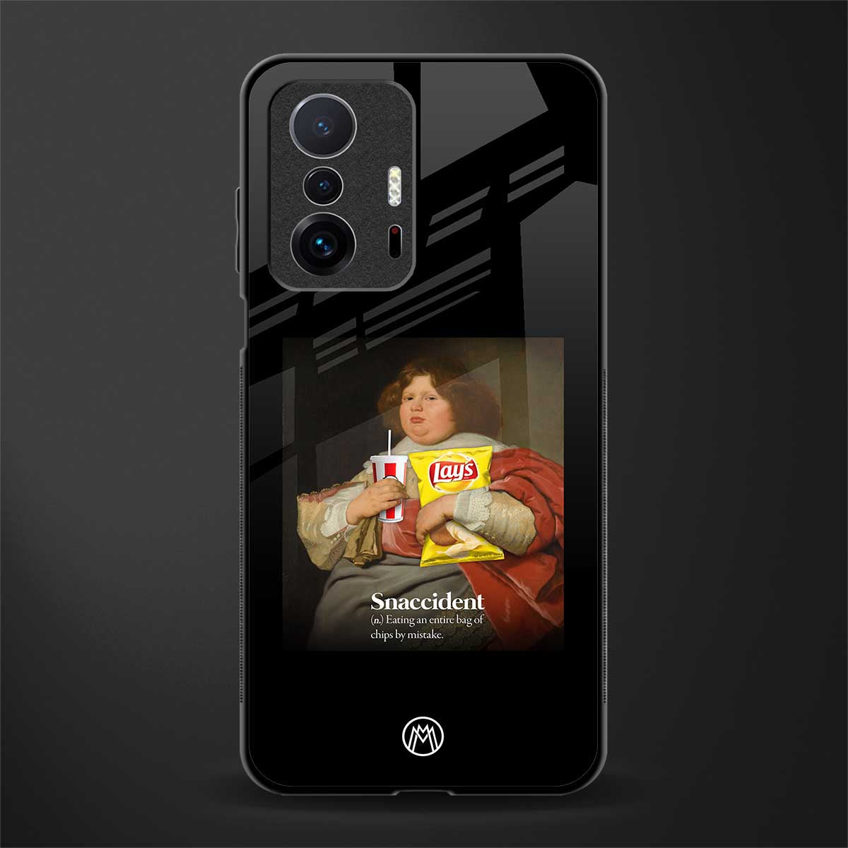 snaccident glass case for mi 11t pro 5g image