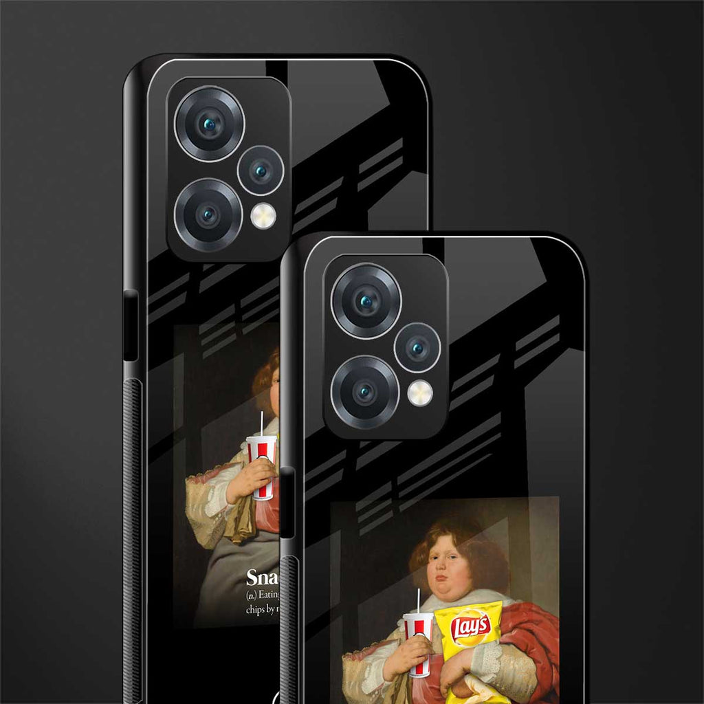 snaccident back phone cover | glass case for realme 9 pro 5g