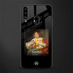 snaccident glass case for samsung galaxy a20s image