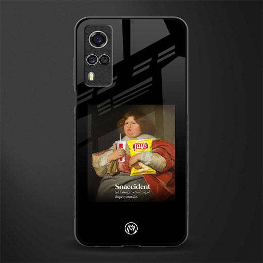 snaccident glass case for vivo y53s image