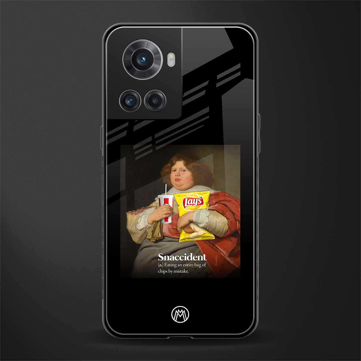 snaccident back phone cover | glass case for oneplus 10r 5g