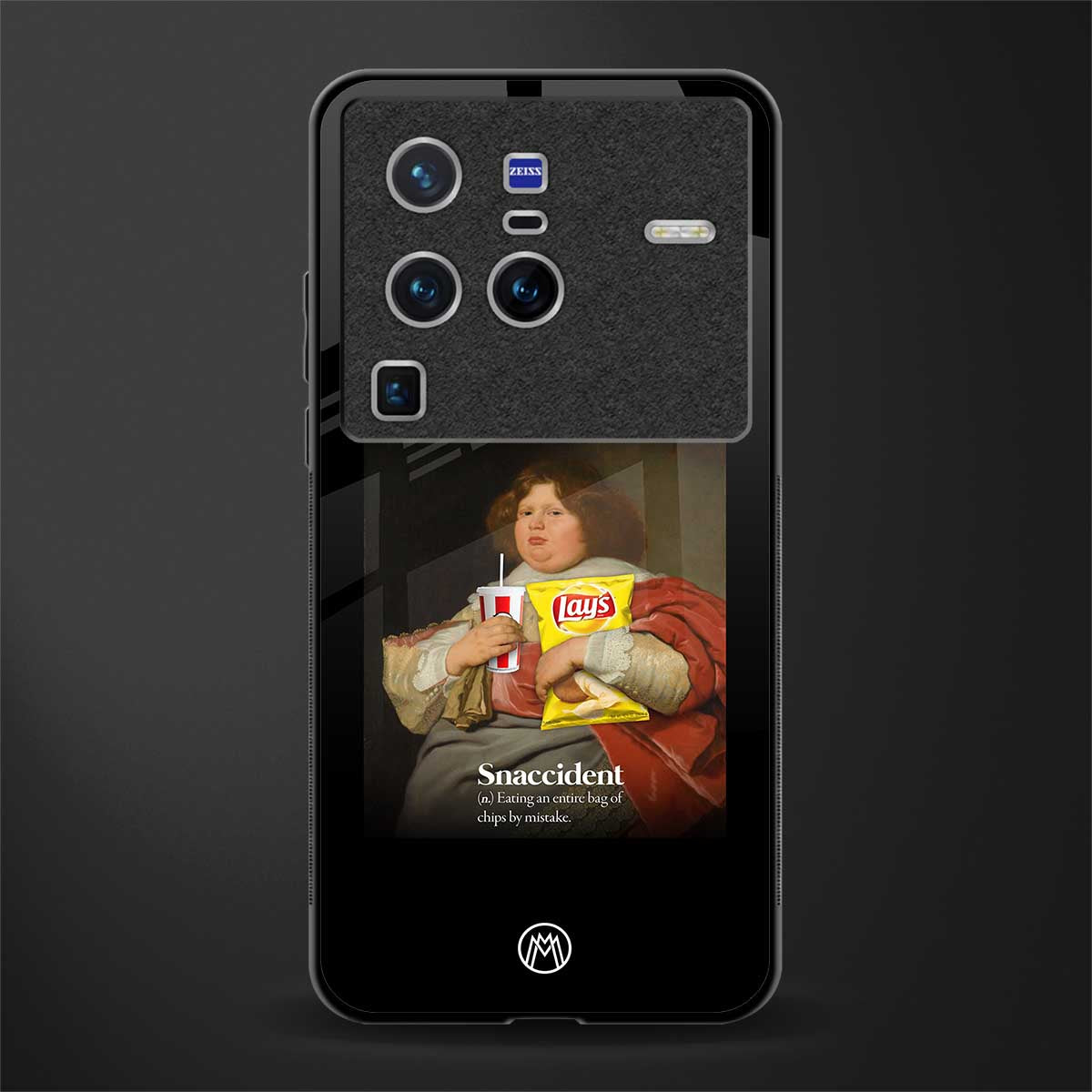 snaccident glass case for vivo x80 pro 5g image