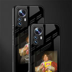 snaccident back phone cover | glass case for xiaomi 12 pro