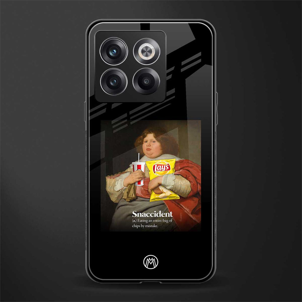 snaccident back phone cover | glass case for oneplus 10t
