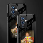 snaccident back phone cover | glass case for oneplus 9