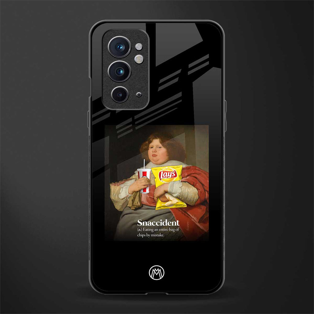 snaccident glass case for oneplus 9rt image
