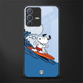 snoopy surfing glass case for vivo v23 pro 5g image