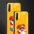 socializing can cause happiness glass case for vivo s1 image-2