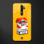 socializing can cause happiness glass case for oppo a5 2020 image