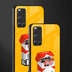 socializing can cause happiness glass case for vivo v19 image-2