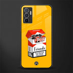 socializing can cause happiness glass case for vivo v23e image
