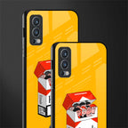 socializing can cause happiness glass case for oneplus nord 2 5g image-2