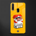 socializing can cause happiness glass case for vivo y12 image