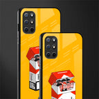 socializing can cause happiness glass case for oneplus 8t image-2
