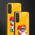 socializing can cause happiness glass case for oppo reno 4 pro image-2