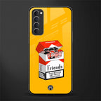 socializing can cause happiness glass case for oppo reno 4 pro image