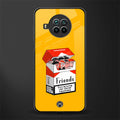 socializing can cause happiness glass case for mi 10i image