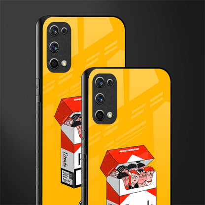 socializing can cause happiness glass case for realme x7 pro image-2