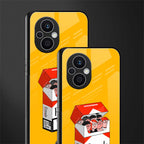 socializing can cause happiness back phone cover | glass case for oppo f21 pro 5g