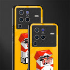 socializing can cause happiness glass case for vivo x80 pro 5g image-2