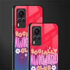 socially awkward club glass case for vivo x60 pro image-2