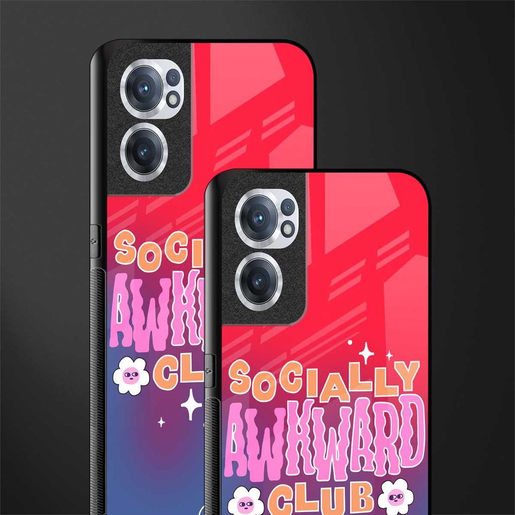 socially awkward club glass case for oneplus nord ce 2 5g image-2