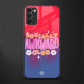 socially awkward club glass case for samsung galaxy note 20 image