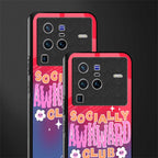 socially awkward club glass case for vivo x80 pro 5g image-2