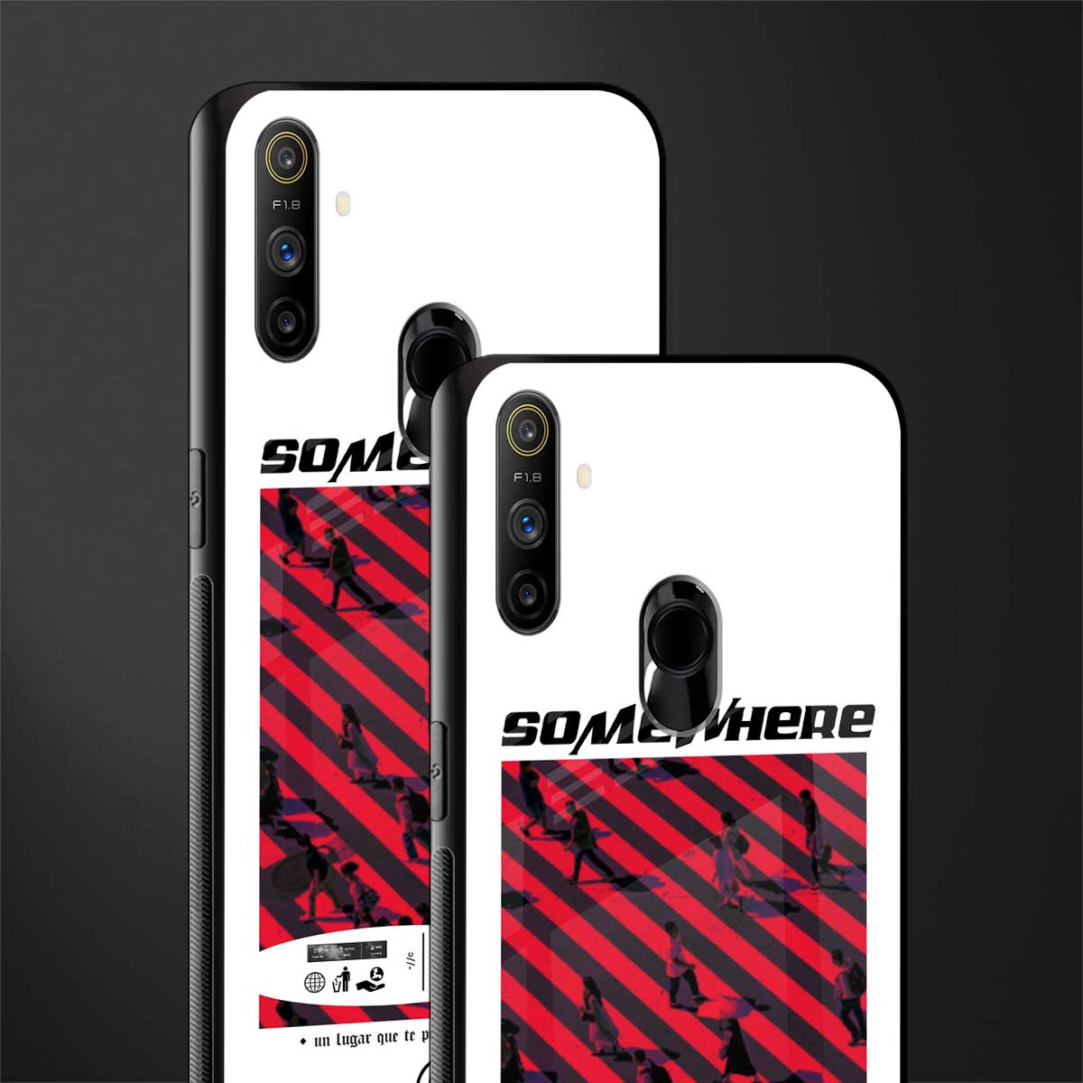 somewhere on the planet glass case for realme narzo 10a image-2