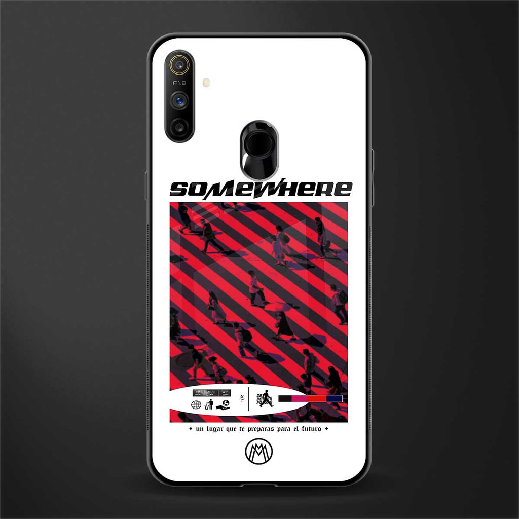 somewhere on the planet glass case for realme narzo 10a image