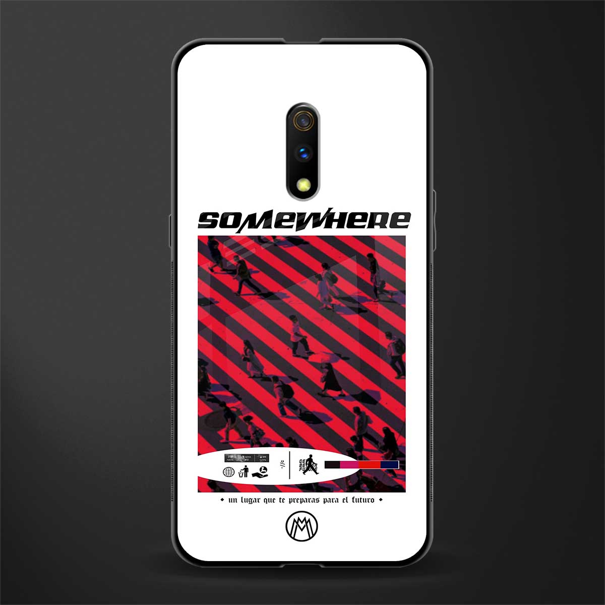 somewhere on the planet glass case for oppo k3 image
