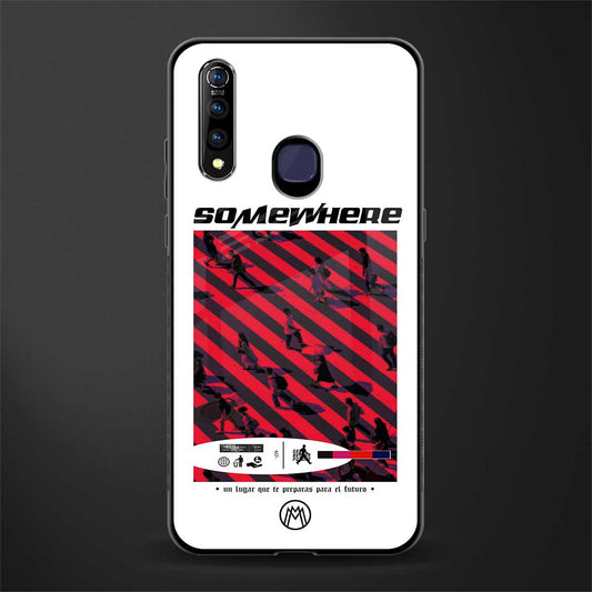 somewhere on the planet glass case for vivo z1 pro image