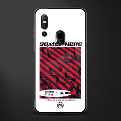 somewhere on the planet glass case for vivo v15 image