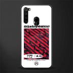 somewhere on the planet glass case for redmi note 8 image