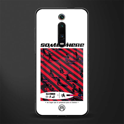 somewhere on the planet glass case for redmi k20 image