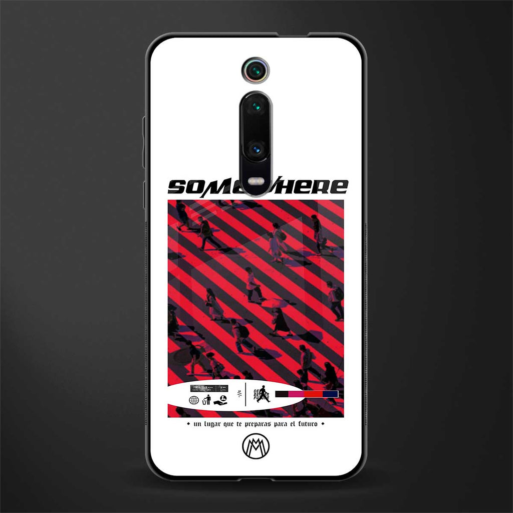 somewhere on the planet glass case for redmi k20 pro image