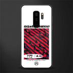 somewhere on the planet glass case for samsung galaxy s9 plus image