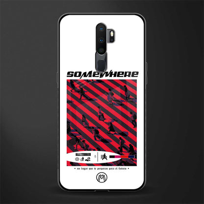 somewhere on the planet glass case for oppo a5 2020 image