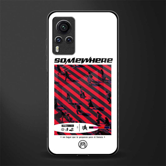 somewhere on the planet glass case for vivo x60 pro image
