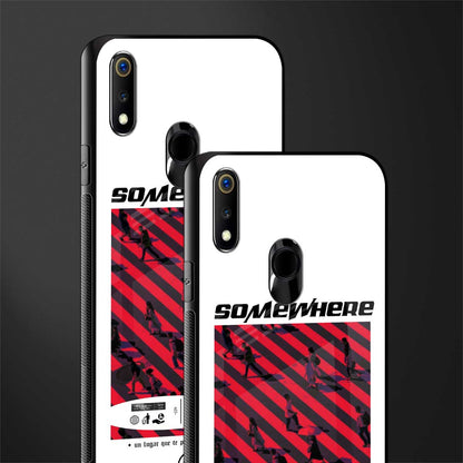 somewhere on the planet glass case for realme 3 pro image-2