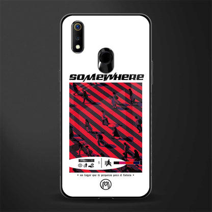 somewhere on the planet glass case for realme 3 pro image