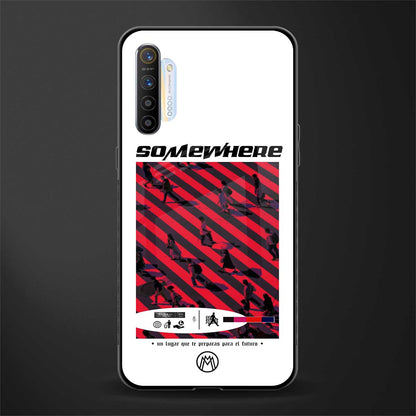 somewhere on the planet glass case for realme x2 image